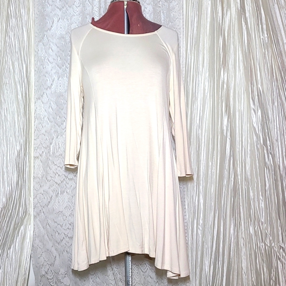 Altar'd State Fairygrunge, Fairycore, Lagenlook Peasant, Cottagecore Tunic Dress
